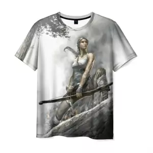 T-shirt Lara Croft Fan Art Print Idolstore - Merchandise and Collectibles Merchandise, Toys and Collectibles 2