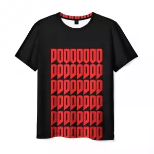 T-shirt Doom Pattern DOOOOOOOOOM Idolstore - Merchandise and Collectibles Merchandise, Toys and Collectibles 2