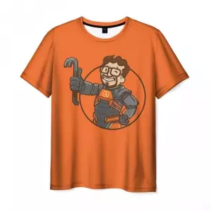 Men’s t-shirt Freeman Half-Life Idolstore - Merchandise and Collectibles Merchandise, Toys and Collectibles 2