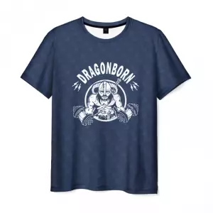Men’s t-shirt Elder Scrolls Dragonborn Reference Idolstore - Merchandise and Collectibles Merchandise, Toys and Collectibles 2