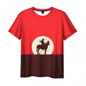 Men’s t-shirt Red Dead Redemption 2 West Print Idolstore - Merchandise and Collectibles Merchandise, Toys and Collectibles 2