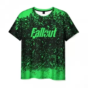 Men’s t-shirt Fallout Radiation Green Print Idolstore - Merchandise and Collectibles Merchandise, Toys and Collectibles 2
