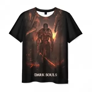 Men’s t-shirt Dark Souls Knight Print Idolstore - Merchandise and Collectibles Merchandise, Toys and Collectibles 2