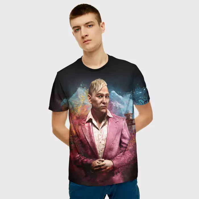 Glæd dig Ansigt opad afspejle T-shirt Pagan Min The King Of Kyrat Far Cry - Idolstore - Merchandise And  Collectibles