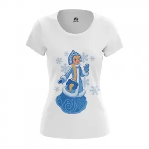 Women’s t-shirt Snow Maiden Russian fairy tales Top Idolstore - Merchandise and Collectibles Merchandise, Toys and Collectibles