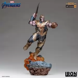 Buy thanos collectible statue 1/10 avengers 4 by iron studios premium figure - product collection