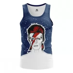 Men’s vest David Bowie Ziggy Stardust top Idolstore - Merchandise and Collectibles Merchandise, Toys and Collectibles 2