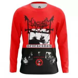 Men’s long sleeve Mayhem Norwegian black metal Idolstore - Merchandise and Collectibles Merchandise, Toys and Collectibles 2