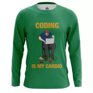 Men’s long sleeve Coding is my cardio Web developer Idolstore - Merchandise and Collectibles Merchandise, Toys and Collectibles 2