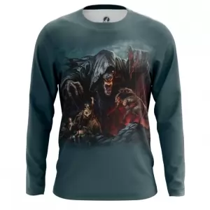 Buy men's long sleeve powerwolf band cover print - product collection