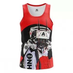 Men’s vest Robot Cyberpunk Red top Idolstore - Merchandise and Collectibles Merchandise, Toys and Collectibles 2