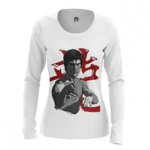 Women’s long sleeve Bruce Lee Jersey Idolstore - Merchandise and Collectibles Merchandise, Toys and Collectibles 2