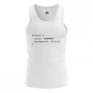 Men’s vest CSS Styles Print web humor top Idolstore - Merchandise and Collectibles Merchandise, Toys and Collectibles 2