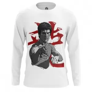 Men’s long sleeve Bruce Lee Jersey Idolstore - Merchandise and Collectibles Merchandise, Toys and Collectibles 2