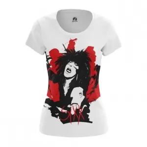 Women’s t-shirt Nikki Sixx Print Motley Crue Top Idolstore - Merchandise and Collectibles Merchandise, Toys and Collectibles 2