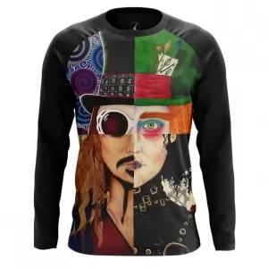 Men’s long sleeve Johnny Depp Alter-ego Characters Idolstore - Merchandise and Collectibles Merchandise, Toys and Collectibles 2