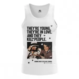 Men’s vest top Bonnie and Clyde Jersey Print Idolstore - Merchandise and Collectibles Merchandise, Toys and Collectibles 2