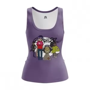 Women’s vest Gorillaz band merch top Tank Idolstore - Merchandise and Collectibles Merchandise, Toys and Collectibles 2