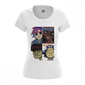 Women’s t-shirt Gorillaz band Characters print Top Idolstore - Merchandise and Collectibles Merchandise, Toys and Collectibles 2