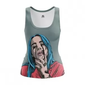 Women’s vest Billie Eilish Jersey top Tank Idolstore - Merchandise and Collectibles Merchandise, Toys and Collectibles 2