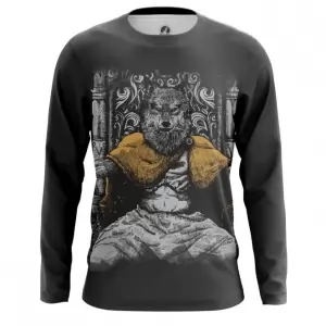 Buy men's long sleeve powerwolf throne wolf metal - product collection