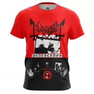 Men’s t-shirt Mayhem Norwegian black metal Top Idolstore - Merchandise and Collectibles Merchandise, Toys and Collectibles 2