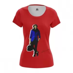 Women’s t-shirt Alexander Pushkin poet novelist Top Idolstore - Merchandise and Collectibles Merchandise, Toys and Collectibles 2