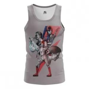 Men’s vest David Bowie Alter-Egos Print top Idolstore - Merchandise and Collectibles Merchandise, Toys and Collectibles 2