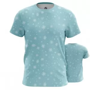 Men’s t-shirt Snowflakes Pattern Snow Falling Top Idolstore - Merchandise and Collectibles Merchandise, Toys and Collectibles 2