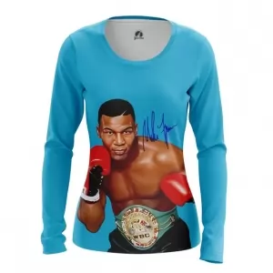 Women’s long sleeve Mike Tyson Box Jersey Idolstore - Merchandise and Collectibles Merchandise, Toys and Collectibles 2