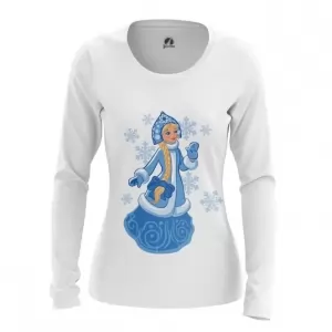 Women’s long sleeve Snow Maiden Russian fairy tales Idolstore - Merchandise and Collectibles Merchandise, Toys and Collectibles 2
