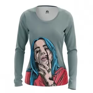Women’s long sleeve Billie Eilish Jersey Idolstore - Merchandise and Collectibles Merchandise, Toys and Collectibles 2