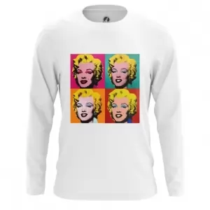 Buy men's long sleeve marilyn monroe andy warhol - product collection