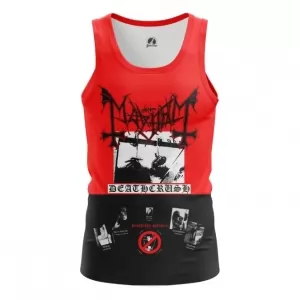 Men’s vest Mayhem Norwegian black metal top Idolstore - Merchandise and Collectibles Merchandise, Toys and Collectibles 2