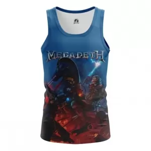 Men’s vest Megadeth heavy metal band top Idolstore - Merchandise and Collectibles Merchandise, Toys and Collectibles 2