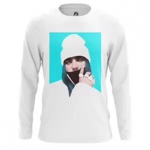 Men’s long sleeve Billie Eilish white Beanie Hat Idolstore - Merchandise and Collectibles Merchandise, Toys and Collectibles 2