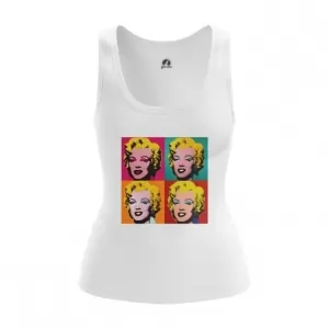 Buy women's vest marilyn monroe andy warhol top tank - product collection