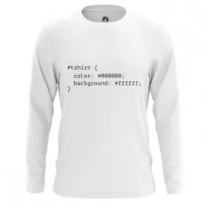 Men’s long sleeve CSS Styles Print web humor Idolstore - Merchandise and Collectibles Merchandise, Toys and Collectibles 2