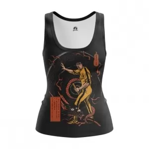 Women’s vest Game of Death Bruce Lee yellow Tank Idolstore - Merchandise and Collectibles Merchandise, Toys and Collectibles 2