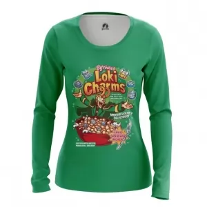 Women’s long sleeve Loki charms Comics Print Idolstore - Merchandise and Collectibles Merchandise, Toys and Collectibles 2