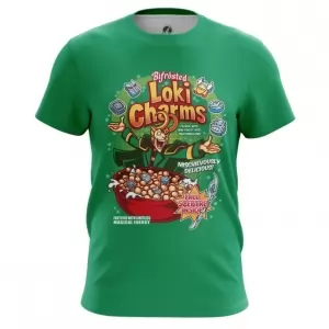 Men’s t-shirt Loki charms Comics Print Top Idolstore - Merchandise and Collectibles Merchandise, Toys and Collectibles 2