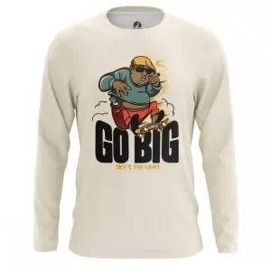Men’s long sleeve Hip Hop Biggie Smalls Go big Idolstore - Merchandise and Collectibles Merchandise, Toys and Collectibles 2