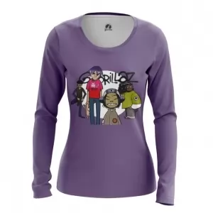 Women’s long sleeve Gorillaz band merch Idolstore - Merchandise and Collectibles Merchandise, Toys and Collectibles 2