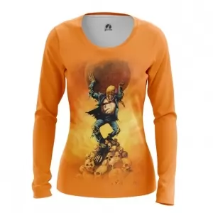 Women’s long sleeve Megadeth band Orange Idolstore - Merchandise and Collectibles Merchandise, Toys and Collectibles 2