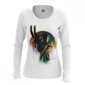 Women’s long sleeve Loki Odinson Marvel Print Idolstore - Merchandise and Collectibles Merchandise, Toys and Collectibles 2