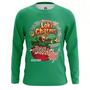 Men’s long sleeve Loki charms Comics Print Idolstore - Merchandise and Collectibles Merchandise, Toys and Collectibles 2
