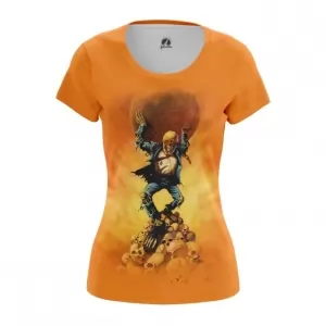 Women’s t-shirt Megadeth band Orange Top Idolstore - Merchandise and Collectibles Merchandise, Toys and Collectibles 2