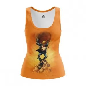 Women’s vest Megadeth band Orange top Tank Idolstore - Merchandise and Collectibles Merchandise, Toys and Collectibles 2