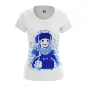 Women’s t-shirt Snegurochka Costume Snow Maiden Top Idolstore - Merchandise and Collectibles Merchandise, Toys and Collectibles 2