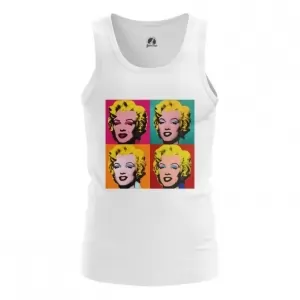 Buy men's vest marilyn monroe andy warhol top - product collection